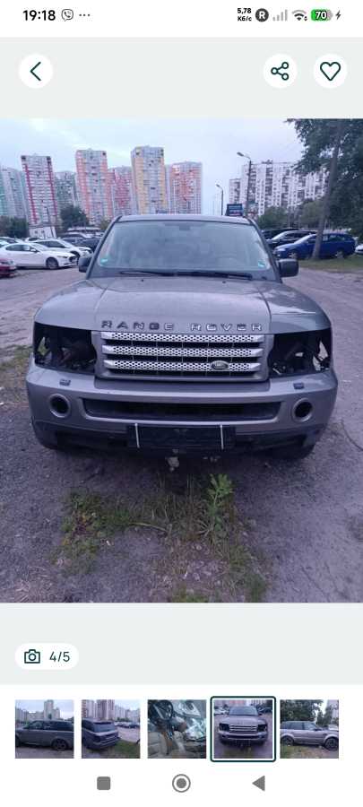 ������ ���������, ����� - Land Rover, ������ - Range Rover Sport