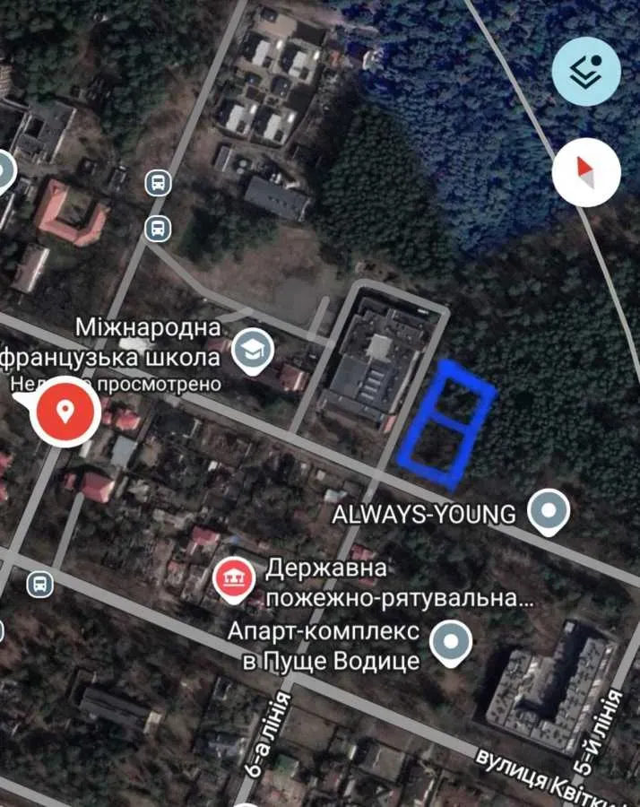 Продам ділянка, Киевская обл., Киев, Оболонский р-н, Лесная ул.