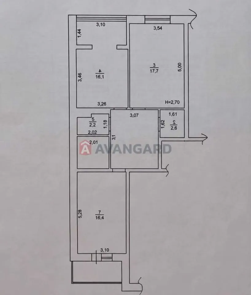 Продам 2-кімнатну квартиру, Киевская обл., Киево-Святошинский, Крюковщина, Відродження — фото 1