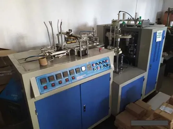 Продаю обладнання ZB-12 paper cup machine (автомат для виготовлення паперових стаканчиків) — фото 1